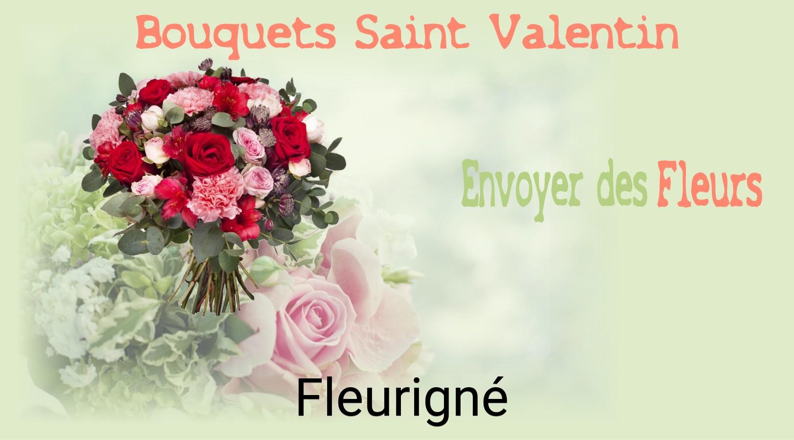 Roses de Saint-Valentin livrées à Fleurigné
